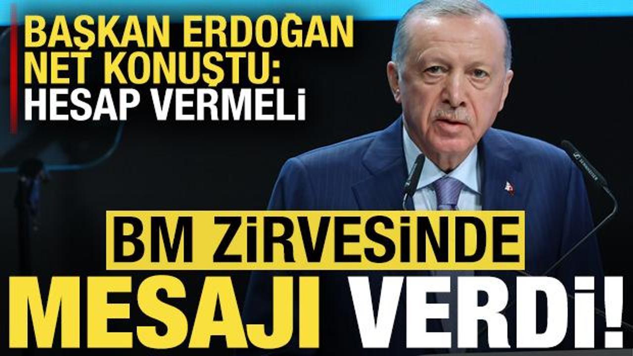 Başkan Erdoğan'dan Azerbaycan'daki kritik zirvede son dakika açıklamaları